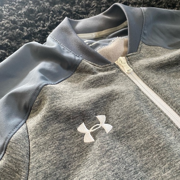 Under Armour zip up mens medium (FALCONS) - Picture 4 of 7